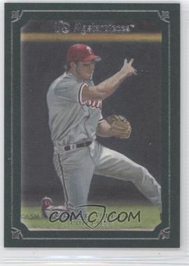 2007 UD Masterpieces - [Base] - Windsor Green Frame #88 - Chase Utley