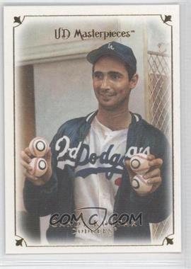 2007 UD Masterpieces - [Base] #17 - Sandy Koufax