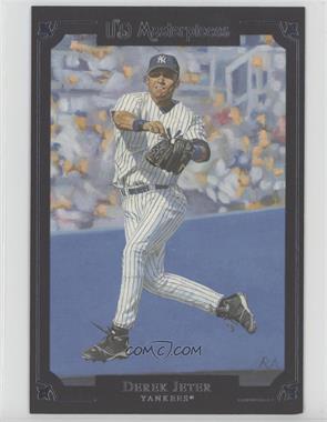 2007 UD Masterpieces - Box Topper 5x7 Painting #MP-3 - Derek Jeter [Noted]