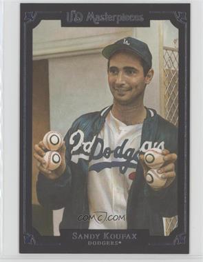 2007 UD Masterpieces - Box Topper 5x7 Painting #MP-4 - Sandy Koufax