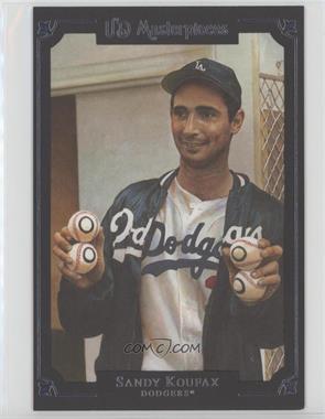 2007 UD Masterpieces - Box Topper 5x7 Painting #MP-4 - Sandy Koufax [Noted]