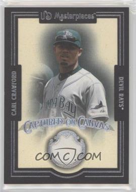 2007 UD Masterpieces - Captured on Canvas #CC-CC - Carl Crawford