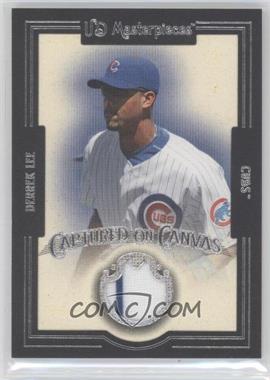 2007 UD Masterpieces - Captured on Canvas #CC-DL - Derrek Lee