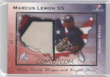 2007 USA Baseball - Alumni Patches #AL-4 - Marcus Lemon /20