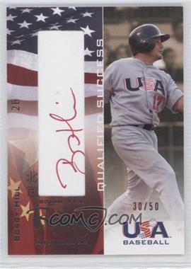 2007 USA Baseball - Bound for Beijing Autographs - Red Ink #BB-14 - Bobby Hill /50