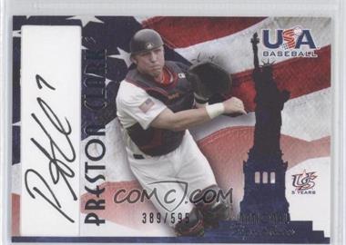 2007 USA Baseball - National Signature - Black Ink #A-5 - Preston Clark /595