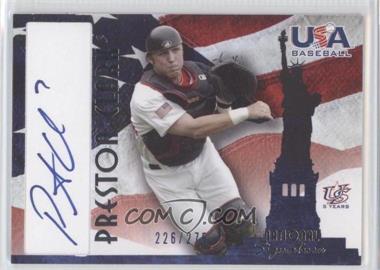 2007 USA Baseball - National Signature - Blue Ink #A-5 - Preston Clark /275