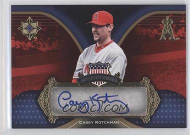 2007 Ultimate Collection - America's Pastime Autographs #AP-CK - Casey Kotchman