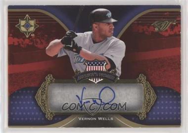 2007 Ultimate Collection - America's Pastime Autographs #AP-VW - Vernon Wells [Good to VG‑EX]