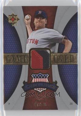 2007 Ultimate Collection - America's Pastime Memorabilia - Patches #PM-CS - Curt Schilling /50