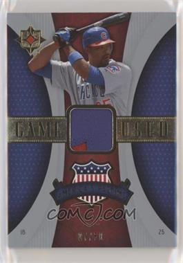 2007 Ultimate Collection - America's Pastime Memorabilia - Patches #PM-DL - Derrek Lee /50