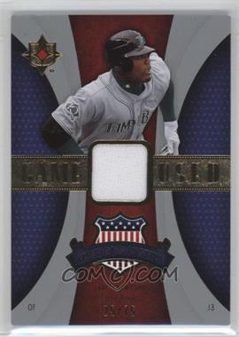 2007 Ultimate Collection - America's Pastime Memorabilia #PM-CC - Carl Crawford /75