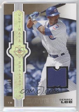 2007 Ultimate Collection - [Base] - Jersey #8 - Derrek Lee /50