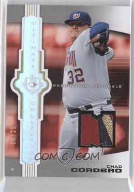 2007 Ultimate Collection - [Base] - Patch #51 - Chad Cordero /25