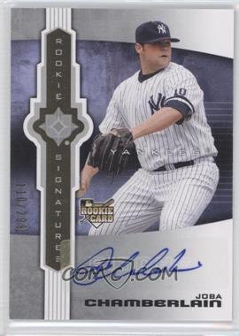 2007 Ultimate Collection - [Base] #141 - Rookie Signatures - Joba Chamberlain /299