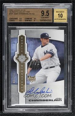 2007 Ultimate Collection - [Base] #141 - Rookie Signatures - Joba Chamberlain /299 [BGS 9.5 GEM MINT]