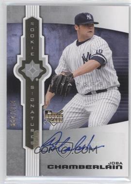 2007 Ultimate Collection - [Base] #141 - Rookie Signatures - Joba Chamberlain /299