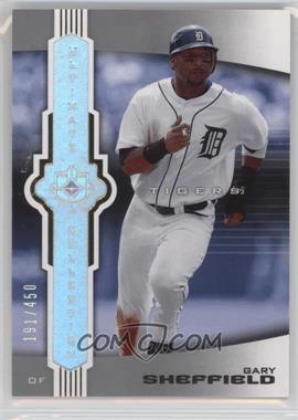 2007 Ultimate Collection - [Base] #68 - Gary Sheffield /450