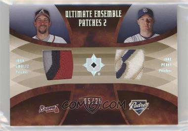 2007 Ultimate Collection - Ultimate Ensemble Patches 2 #EP-SP - John Smoltz, Jake Peavy /25