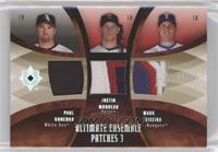 Paul Konerko, Justin Morneau, Mark Teixeira #/15