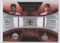 Johan Santana, Brandon Webb #/75