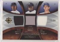 Don Sutton, Pedro Martinez, Roger Clemens #/50