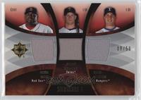 David Ortiz, Justin Morneau, Mark Teixeira #/50