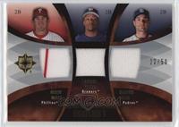 Chase Utley, Rickie Weeks, Marcus Giles #/50