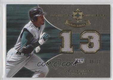 2007 Ultimate Collection - Ultimate Numbers Materials #UNM-CA - Carl Crawford /13