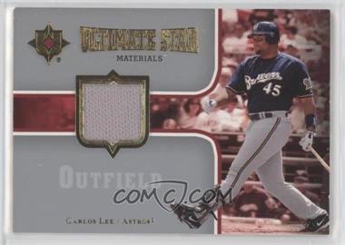 2007 Ultimate Collection - Ultimate Star Materials #SM-CL2 - Carlos Lee