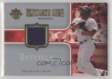 2007 Ultimate Collection - Ultimate Star Materials #SM-HU - Torii Hunter