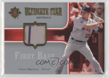 2007 Ultimate Collection - Ultimate Star Materials #SM-JU - Justin Morneau