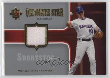 2007 Ultimate Collection - Ultimate Star Materials #SM-MY2 - Michael Young [Good to VG‑EX]