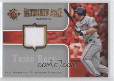 2007 Ultimate Collection - Ultimate Star Materials #SM-RZ2 - Ryan Zimmerman