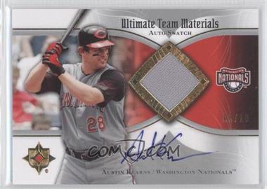 2007 Ultimate Collection - Ultimate Team Materials - Signatures #UTM-AK - Austin Kearns /10