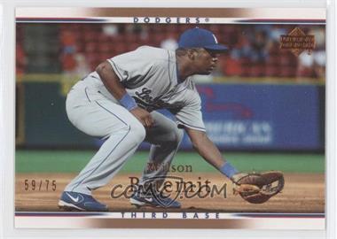 2007 Upper Deck - [Base] - Gold #347 - Wilson Betemit /75