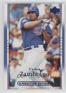 2007 Upper Deck - [Base] - Predictor Edition Blue #283 - Carlos Zambrano