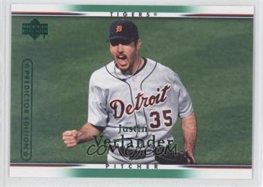 2007 Upper Deck - [Base] - Predictor Edition Green #115 - Justin Verlander