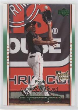 2007 Upper Deck - [Base] - Predictor Edition Green #36 - Fred Lewis