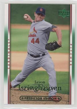 2007 Upper Deck - [Base] - Predictor Edition Green #455 - Jason Isringhausen