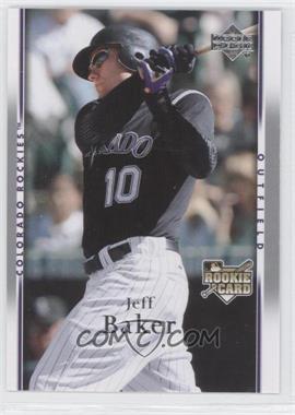 2007 Upper Deck - [Base] #13 - Jeff Baker