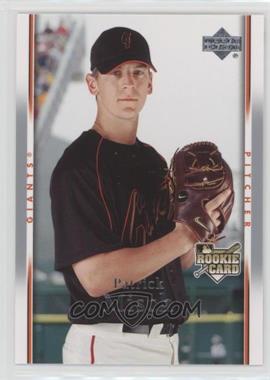 2007 Upper Deck - [Base] #37 - Patrick Misch