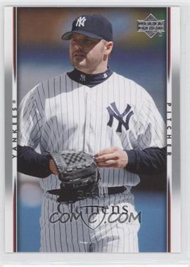 2007 Upper Deck - [Base] #850 - Roger Clemens