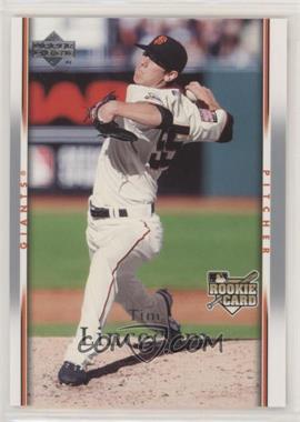 2007 Upper Deck - [Base] #918 - Tim Lincecum