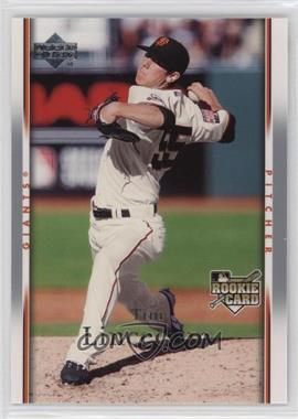 2007 Upper Deck - [Base] #918 - Tim Lincecum