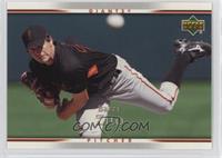 Barry Zito (Upper Deck Logo in Green)