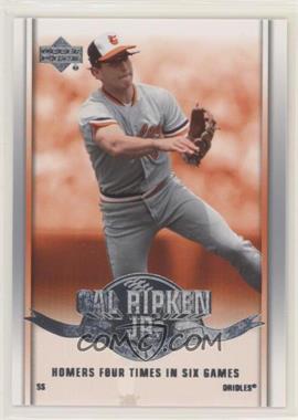 2007 Upper Deck - Cal Ripken Jr. Chronicles #CR5 - Cal Ripken Jr.