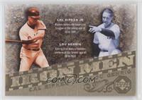 Cal Ripken Jr., Lou Gehrig [EX to NM]