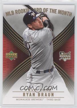 2007 Upper Deck - MLB Rookie Card of the Month #ROM-4 - Ryan Braun
