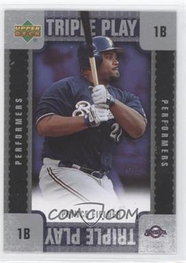 2007 Upper Deck - Triple Play Performers #TP-PF.1 - Prince Fielder (Scratch Off)